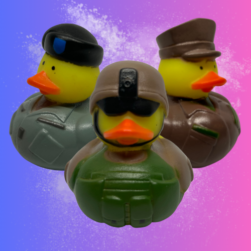 military rubber ducks