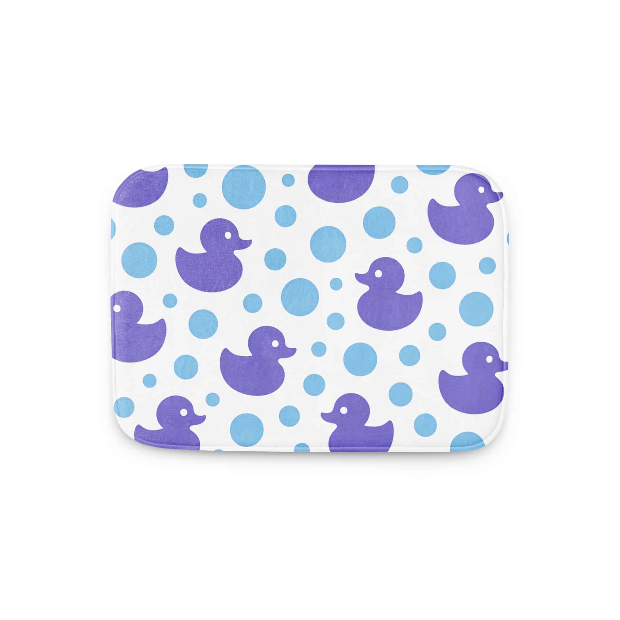 Purple Ducky Memory Foam Bath Mat | CoolDucky